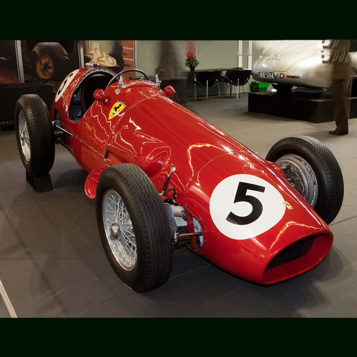 Metalen wanddecoratie - Ferrari 500 - Lifestaal